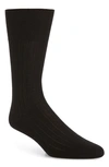 Falke No. 2 Cashmere Blend Dress Socks In Brick