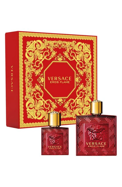 Versace Eros Flame Eau De Parfum Set $167 Value