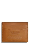 SHINOLA POCKET CARD CASE,S0320227994