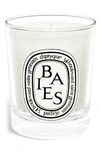 Diptyque Baies (berries) Scented Candle, 2.4 oz In Clear Vessel