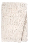 Giraffe At Home Little Giraffe  Luxe™ Knit Throw Blanket In Cream