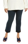 Lyssé Plus Size Stretch Cotton Boyfriend Jeans In Indigo