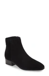 Aquatalia Fuoco Waterproof Bootie In Black Suede