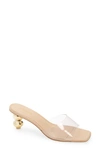 Cult Gaia Gigi Sandal In Clear
