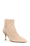 L Agence Aimee Suede Ankle Boots In Beige