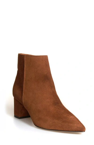 L Agence Jeanne Bootie In Buckskin