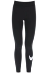 Nike Black Sportswear Essential Swoosh Leggings