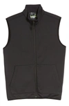 Robert Graham Campbells Waffle Stitch Vest In Black