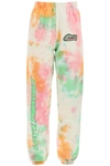 Chiara Ferragni Tie Dye-print Cotton Track Pants In Mixed Colours
