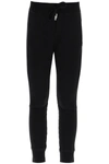 Dsquared2 Drawstring Stretch-fit Track Pants In Black