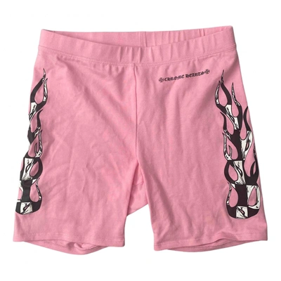 Pre-owned Chrome Hearts Shorts In Pink
