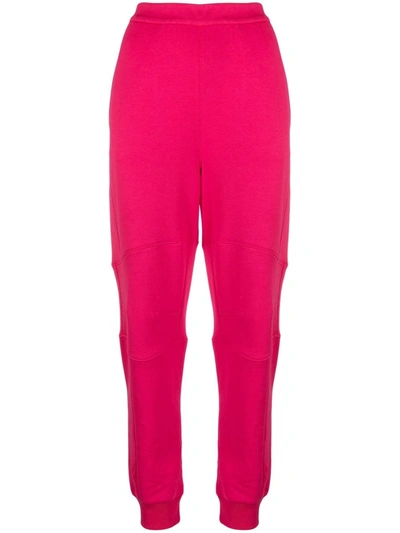 Moncler Logo-waistband Track Pants In Pink