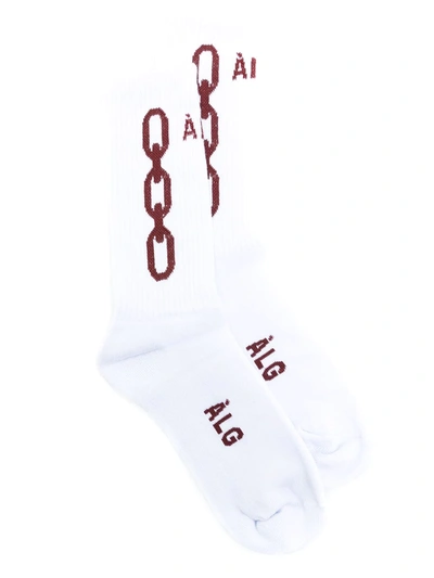 Àlg Corrente Socks In White