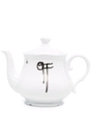 Off-white X Ginori 1735 Logo-print Teapot In White