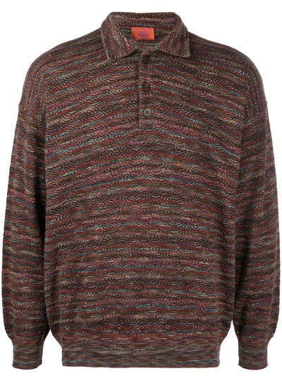 Pre-owned Missoni 1990s Blurry Stripes Jumper