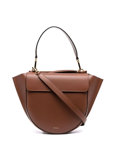 Wandler Medium Hortensia Shoulder Bag In Brown