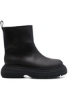 Gia Borghini Martee Ankle Boots In Black