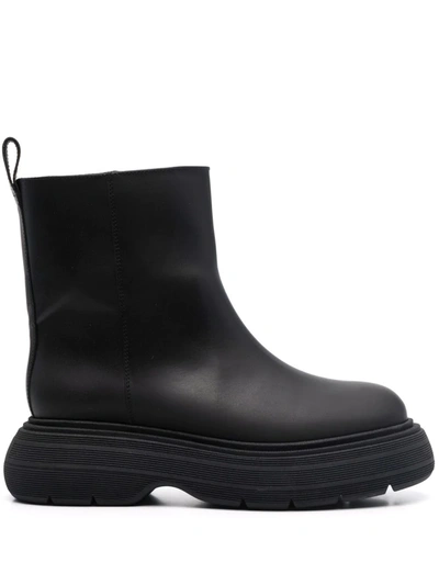 Gia Borghini Martee Ankle Boots In Black
