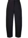 TOTÊME BALLOON-LEG CROPPED TAILORED TROUSERS