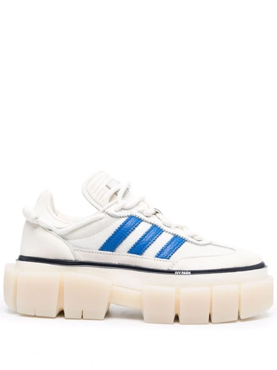 Adidas Originals Ivy Park Super Sleek Chunky (core White/glory Blue/blue Tint)