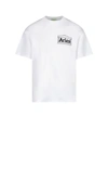 Aries Art Trip Reverse Ss T-shirt In White