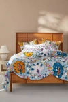 Artisan Quilts By Anthropologie Gertrude Quilt By  In Mint Size Kg Top/bed