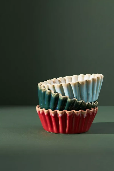 Anthropologie Ramekin By  In Green Size 4.25 In Green