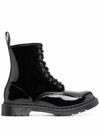 DR. MARTENS' LEATHER ANKLE BOOTS