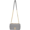 BURBERRY TAUPE QUILTED SMALL LOLA BAG