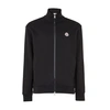 Moncler Black Polyester Sweatshirt In Black