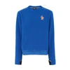 MONCLER LOGO SWEATSHIRT,MC454379BLU