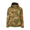 Woolrich Camouflage-print Hooded Down Jacket In Green Camou