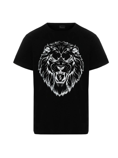 Billionaire Couture Men's Black Cotton T-shirt