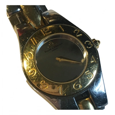 Pre-owned Baume Et Mercier Linã©a Watch In Silver