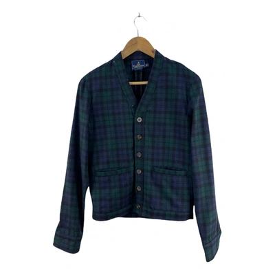 Pre-owned Pendleton Wool Jacket In Green