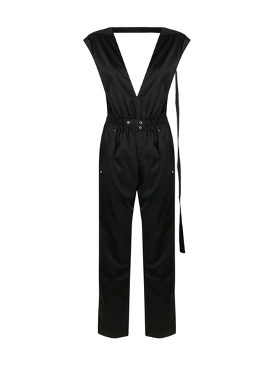 Rick Owens Drkshdw Phlegethon Performa Bodybag Jumpsuit In Black