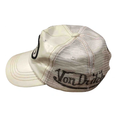 Pre-owned Von Dutch Hat In White