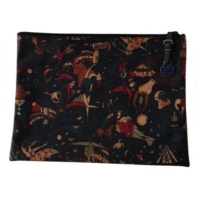 Pre-owned Piero Guidi Clutch Bag In Multicolour