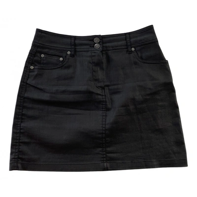 Pre-owned Agnès B. Skirt In Black