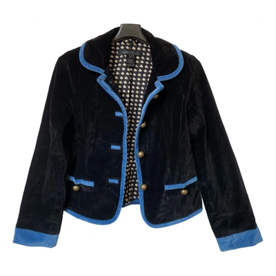 Pre-owned Marc Jacobs Velvet Jacket In Blue