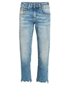 R13 Boy Straight-leg Crop Jeans In Jasper