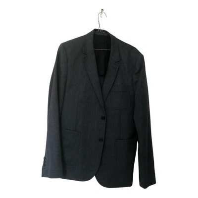 Pre-owned Ami Alexandre Mattiussi Wool Suit In Grey
