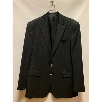 Pre-owned Ralph Lauren Wool Jacket In Black