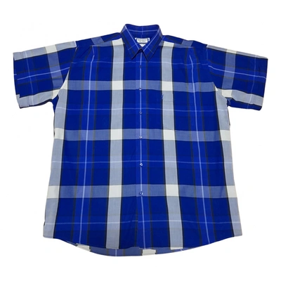 Pre-owned Saint Laurent Shirt In Blue