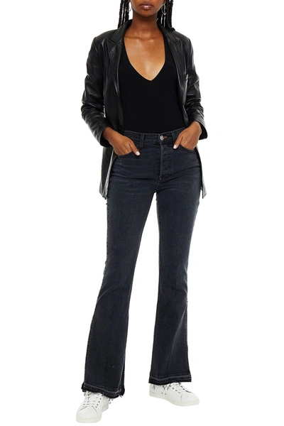 3x1 + Mini Cuttrell High-rise Bootcut Jeans In Blue