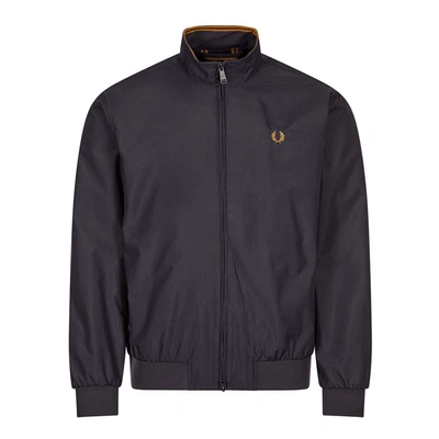 Fred Perry Brentham Jacket - Navy In Blue