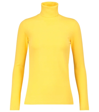 Stella Mccartney Yellow Turtleneck Pullover