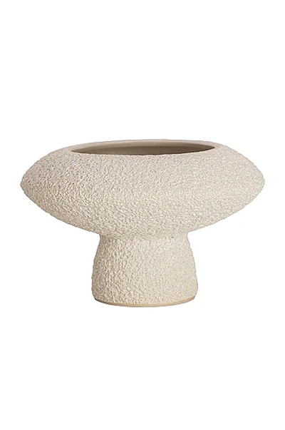 Marloe Marloe Lully Vase In Lava Glaze & Bone Gloss