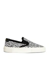 SAINT LAURENT VENICE LOW SLIP ON SNEAKERS,SLAU-WZ835