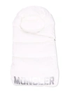 MONCLER LOGO印花填充毯子,16956869